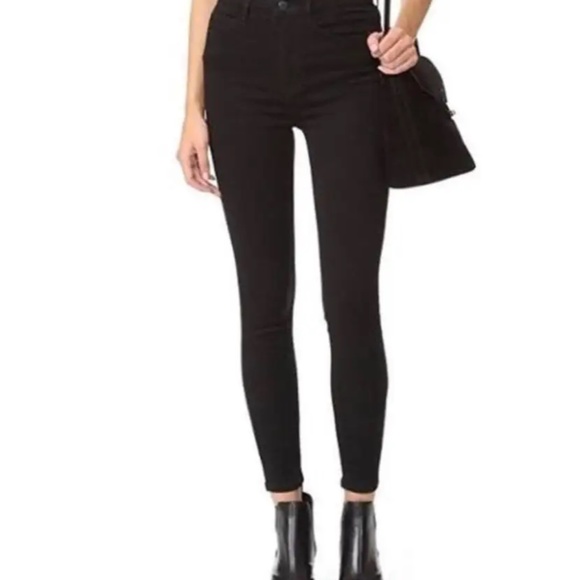 Free People Mid-Rise Skinny Jeans - Picture 2 of 6